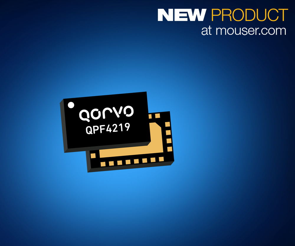 Mouser Electronics Now Stocking Qorvo's Front-End Modules